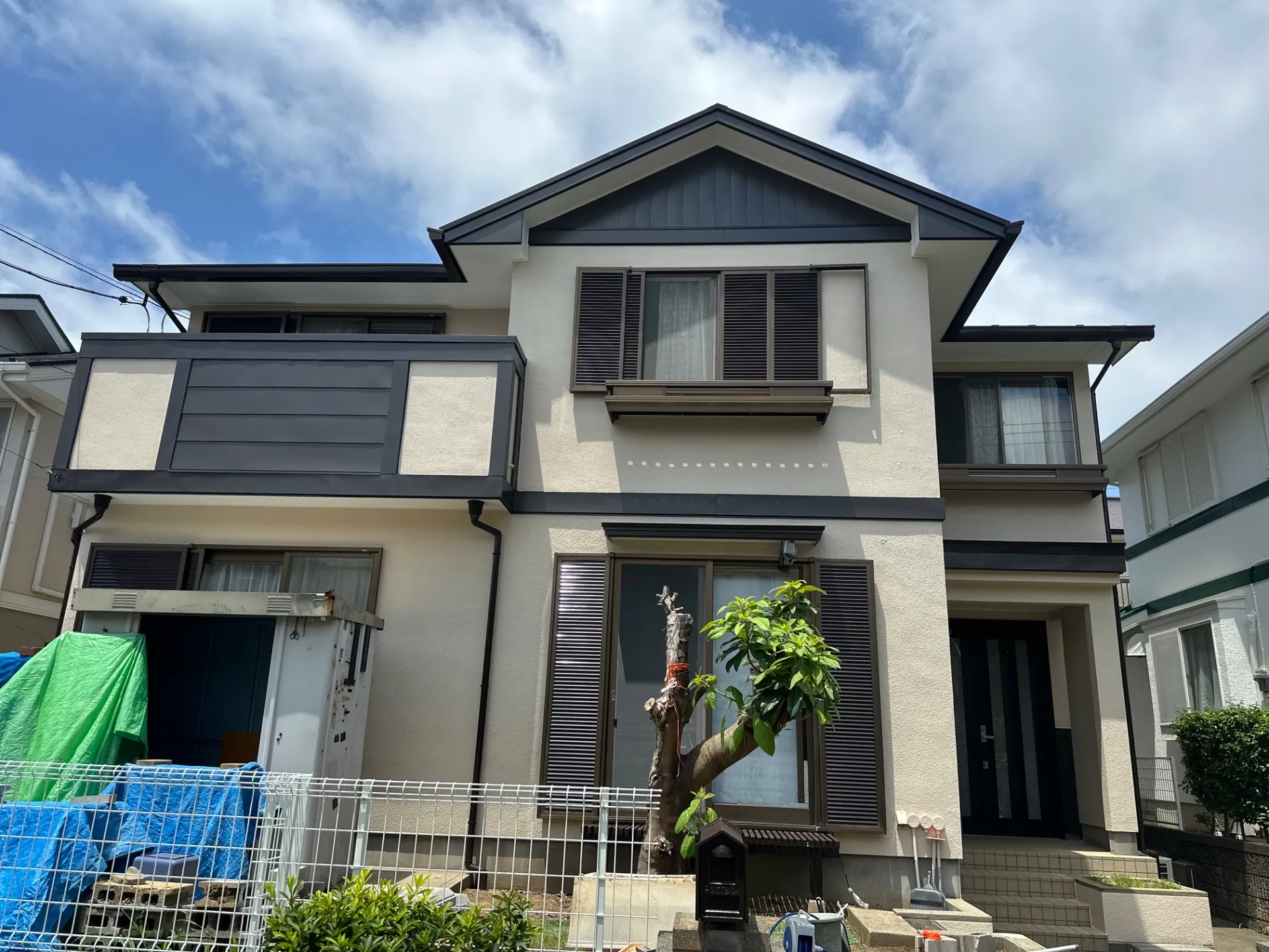 千葉市　外壁・屋根塗装工事　一戸建て