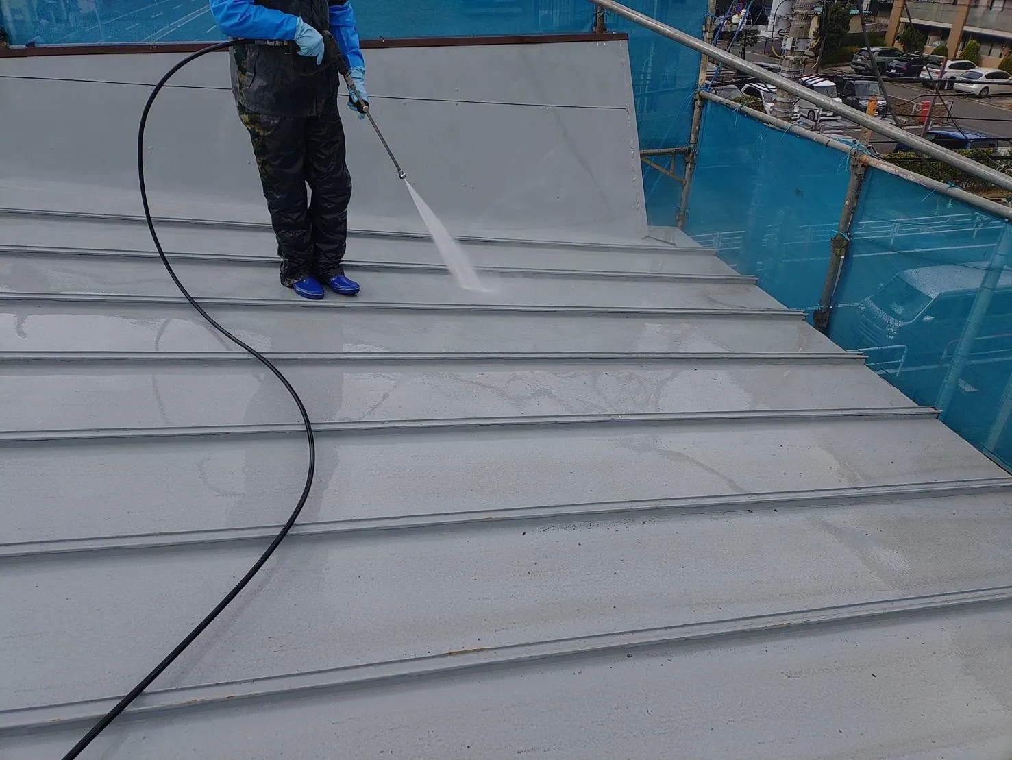 市川市本塩 外壁・屋根塗装 店舗S様