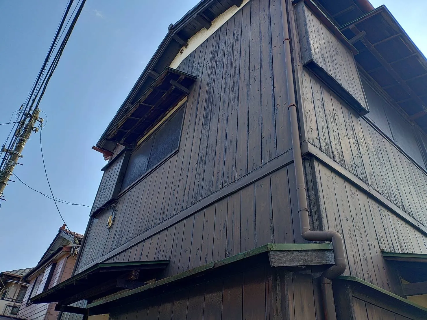 市川市八幡　外壁塗装　一戸建て